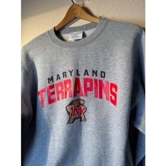 Champion Maryland Terrapins NCAA Crewneck Sweatshirt Mens Size S - Picture 1 of 7